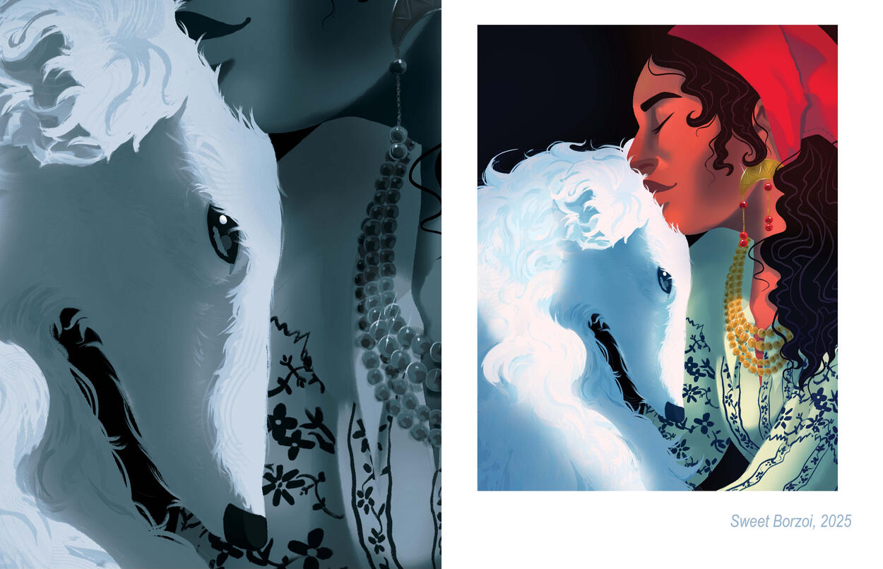 Sweet Borzoi